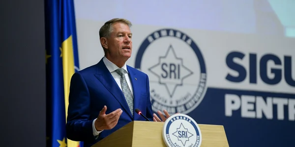 Klaus Iohannis a participat la bilantul SRI pe 2021 FOTO Presidency