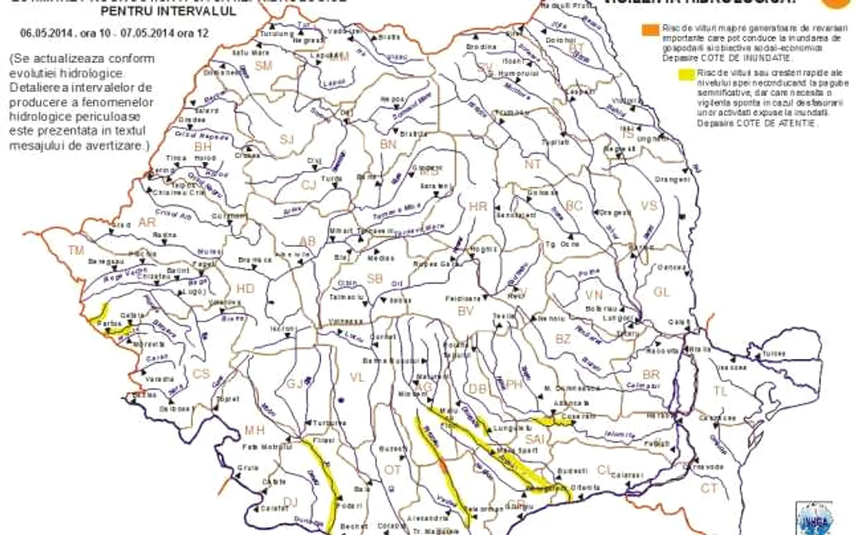 harta inundatii