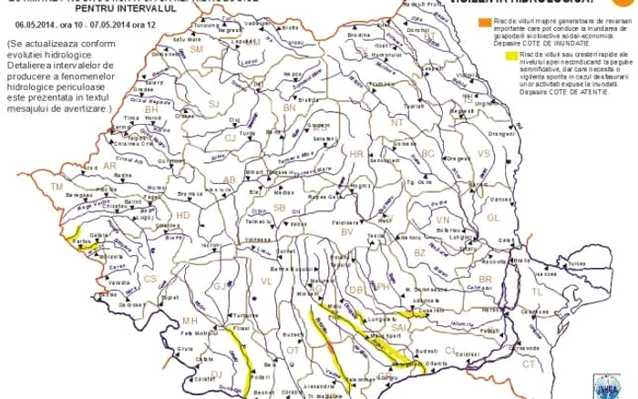 harta inundatii