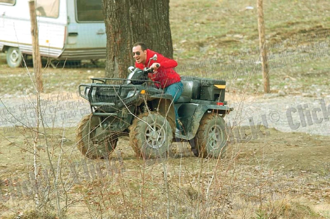 A dat câteva ture pe dealul din apropierea pensiunii (Fotografii: Mihai Ionescu)