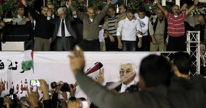 Eliberarea a 104 prizonieri palestinieni de către israelini a reprezentat o condiţie preliminară pentru începerea negocierilor de pace. FOTO Reuters