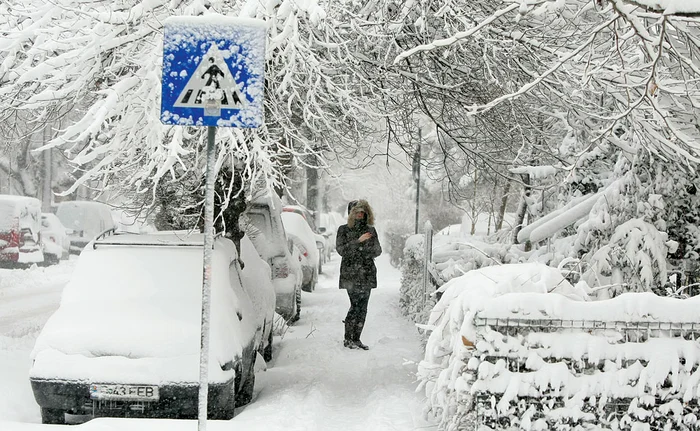2019. Ploaia a îngheţat totul la început de februarie