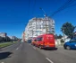 Centrul orașului Galați, oameni evacuați după ce o dronă a lovit un imobil  Foto: C. Mazilu