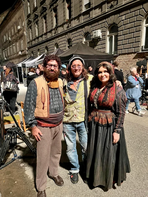 Viorica și Ioniță de la Clejani au jucat într-un film regizat de Johnny Depp!