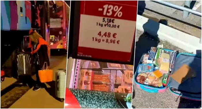 Turcii au invadat magazinele grecești din cauza prețurilor mari de acasă. Foto colaj: X 