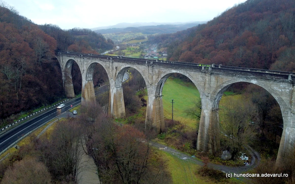 Viaductul Luncoiu. Foto: Daniel Guță