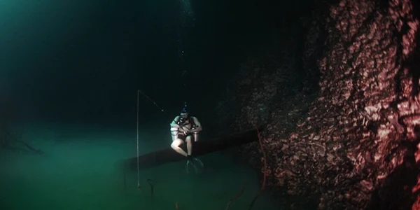 cenote angelita foto dailymail