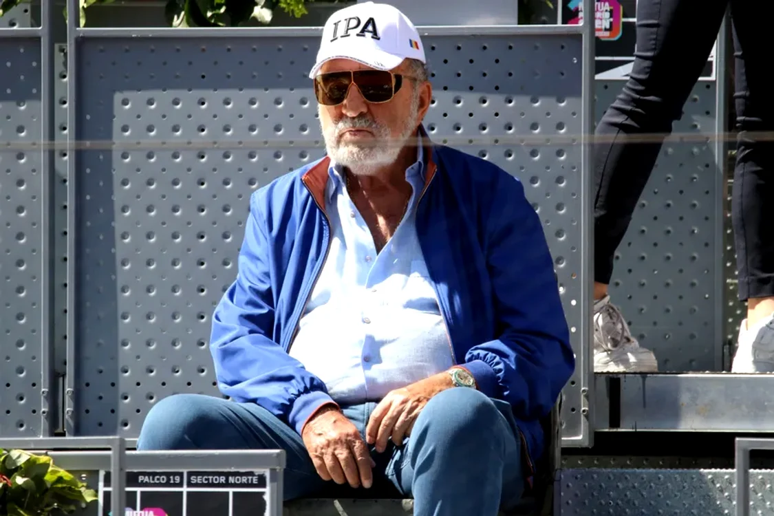 Ion Țiriac, în loja de la Madrid. Foto: Pro Sport