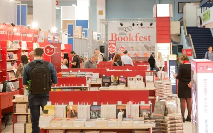 Salonul de Carte Bookfest se desfăşoară de pe 29 mai până pe 2 iunie la Pavilionul 2 de la Romexpo, iar intrarea va fi liberă pentru public FOTO: INQUAM