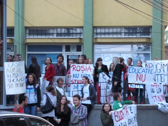 protest rosia montana cluj 13 oct