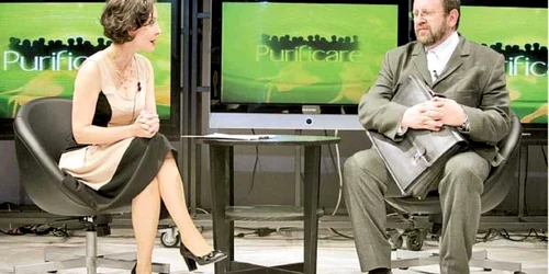 Lamia Beligan şi Adrian Titieni, în spectacolul „Purificare“  