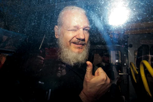 Julian Assange arestare FOTO Guliver Gettyimages Jack Taylor