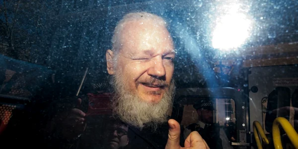 Julian Assange arestare FOTO Guliver Gettyimages Jack Taylor