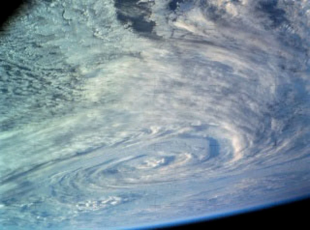 Cel mai rece nor de pe Pământ, foto: NASA