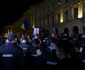 Sute de persoane protestează față de decizia BEC de a respinge candidatura lui Calin Georgescu FOTO Inquam Photos / George Calin