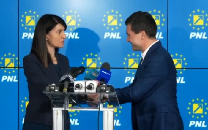 Nicusor Dan si Violeta Alexandru FOTO Captura