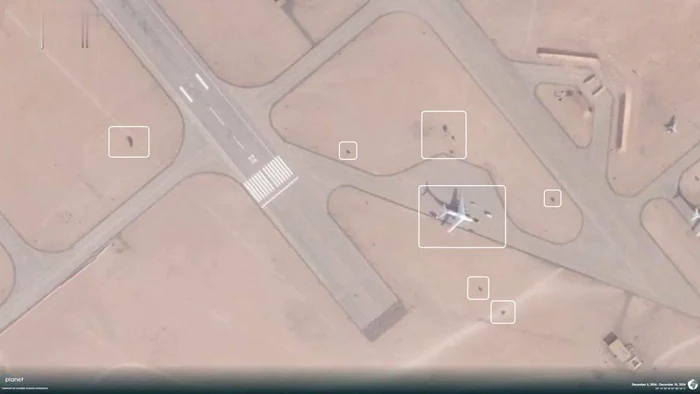 Imagini din satelit arăta avioane rusești la baza El Dhafra din Libia FOTO OSINT Wartec