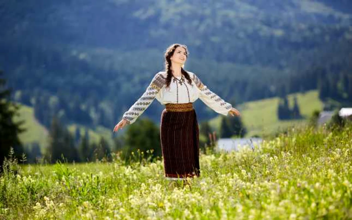Angelica Flutur a pus pe muzică saga huţulilor din Obcinile Bucovinei. FOTO: Arhiva personală