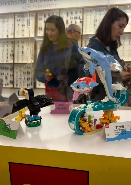 Copiii sunt fermecați de figurinele Lego