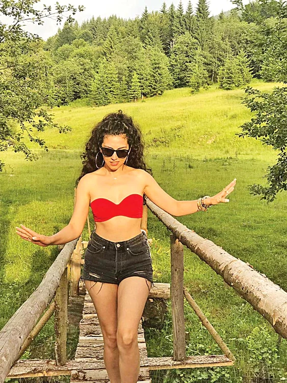 A avut parte de  linişte şi pace la munte