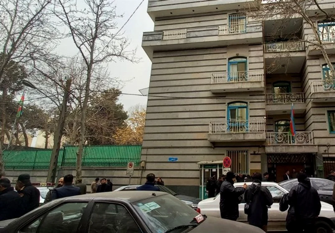 Ambasada Azerbaidjanului în Iran FOTO Tasnim