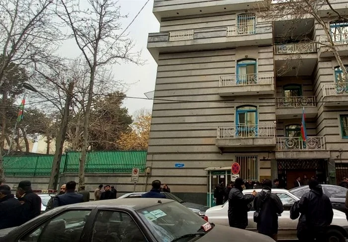 Ambasada Azerbaidjanului în Iran FOTO Tasnim