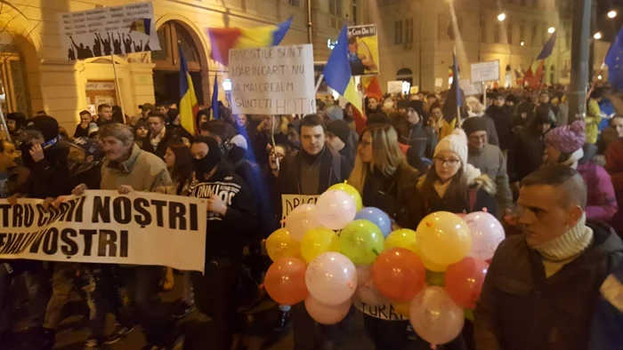 protest sibiu ziua a 7 a. foto traian deleanu
