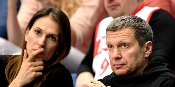 Vladimir Soloviov alaturi de amanta sa Svetlana Abrosimova FOTO Twitter Nexta jpg