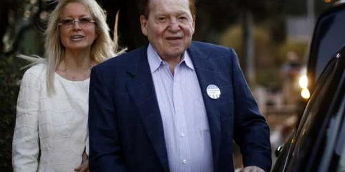 Sheldon Adelson şi soţia lui 