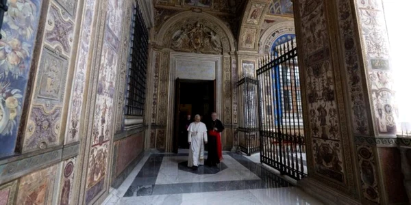 papa leon apartamentete papale 3, foto VaticanNews jpg