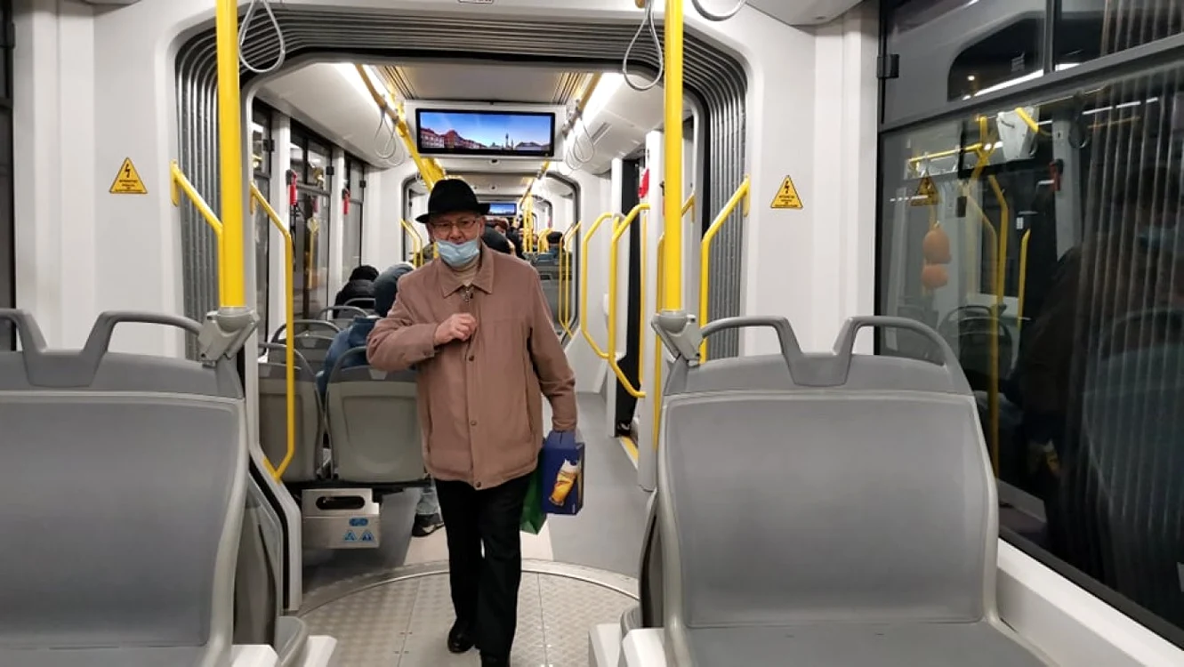 Cel mai performant tramvai din Europa circulă deja în Timişoara FOTO Ş.Both