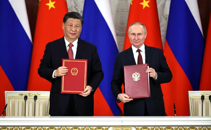 Semnarea Declarației comune privind aprofundarea parteneriatului strategic sino-rus