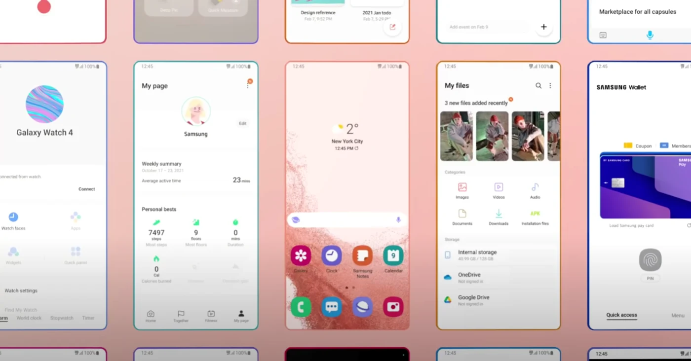 one ui 4 1 PNG