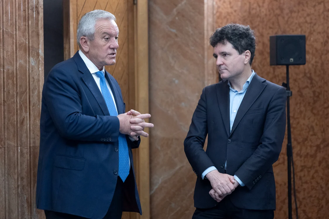 Constantin Toma și Nicușor Dan FOTO Mediafax