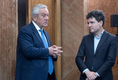 Constantin Toma si Nicusor Dan FOTO Mediafax 