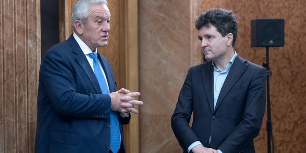 Constantin Toma si Nicusor Dan FOTO Mediafax 