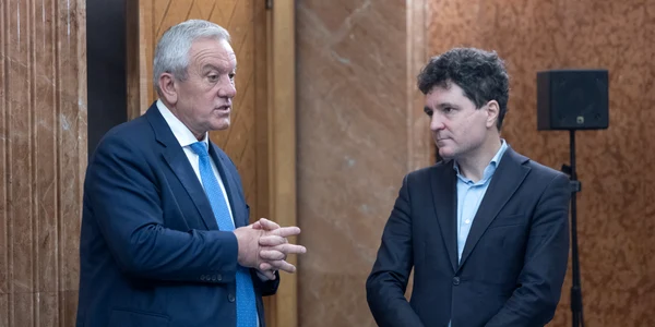 Constantin Toma si Nicusor Dan FOTO Mediafax 