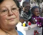 Anca Pandrea, la mormântul lui Iurie Darie