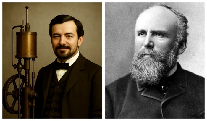 Nicolaus Otto a inventat motorul pe benzină / FOTO: Colaj foto arhivă