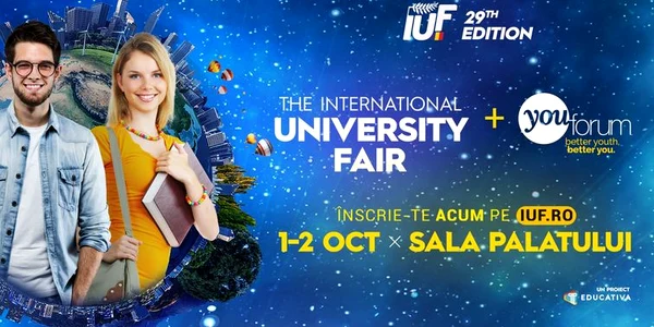 Peste 45 de universităţi internaţionale îşi vor prezenta programele de studiu la The International University Fair jpg