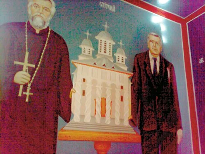 Primarul Petre Pârvu şi-a găsit un loc printre sfinţi