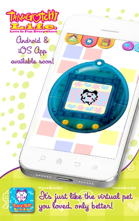 Tamagotchi Life va fi disponibil pentru Android şi iPhone