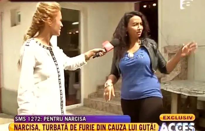 Narcisa Guţă (capturi Antena 1)