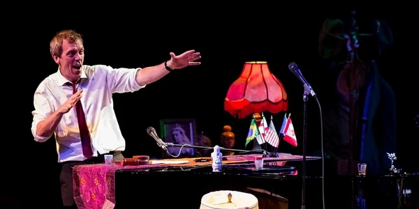 hugh laurie concert foto wire photos/pappics