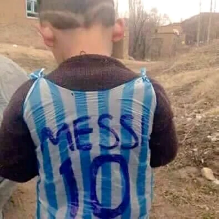 Micuţul "Messi" afgan