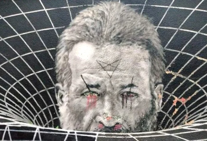 Chipul lui Brâncuși a fost vandalizat Foto: Arhivă