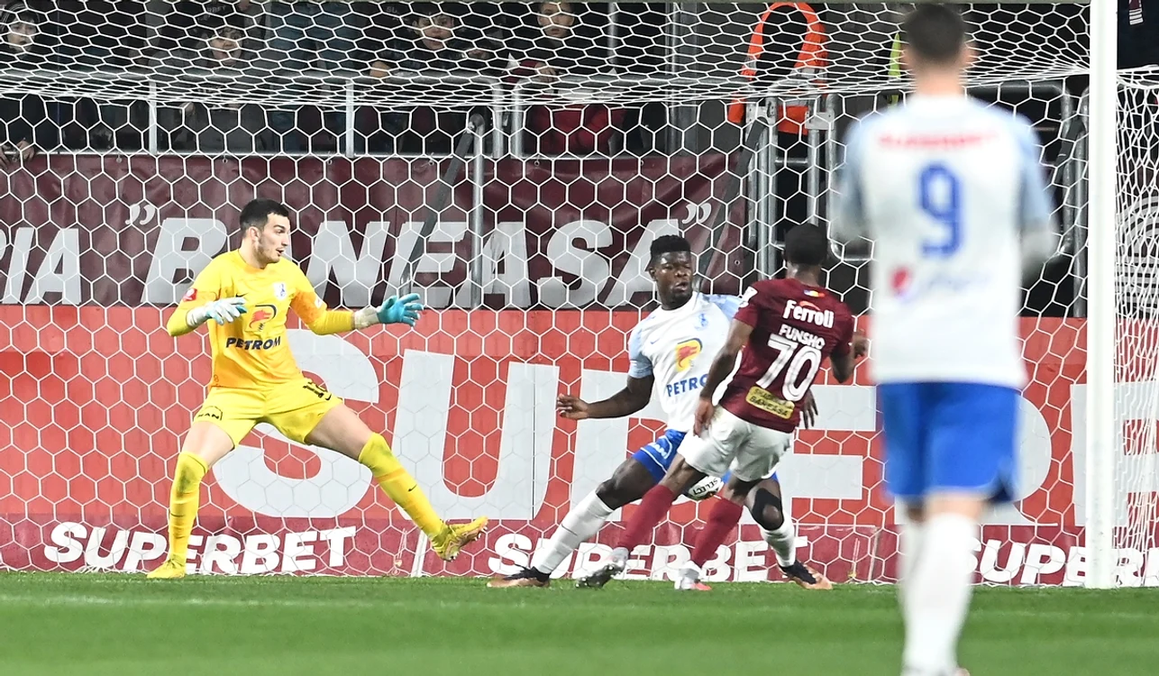 Rapid a fost cea care a deschis scorul (FOTO: Sportpictures)