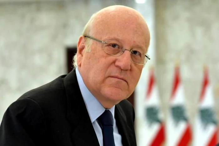 Prim-ministrul libanez, Najib Mikati. Foto: EPA-EFE