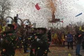 Parada militară cu confeti la Alba Iulia