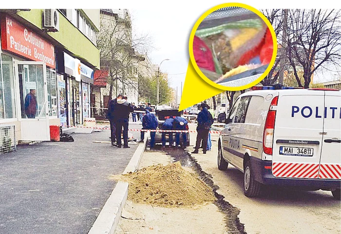 Macabra descoperire a fost făcută de poliţiştii alertaţi de nişte muncitori